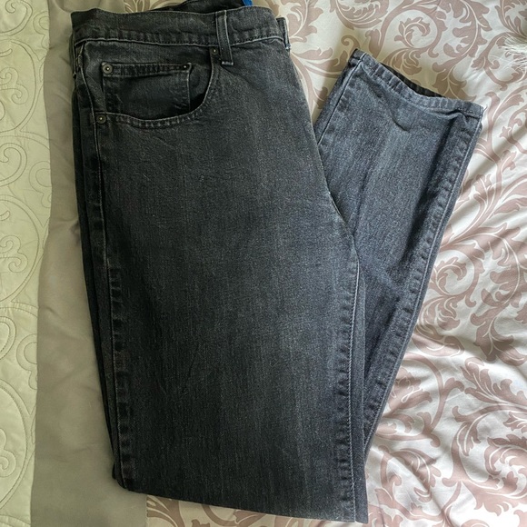 Mens Arizona Jean Company Dark Denim Jeans - Picture 4 of 4